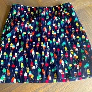 Talbots nautical skirt